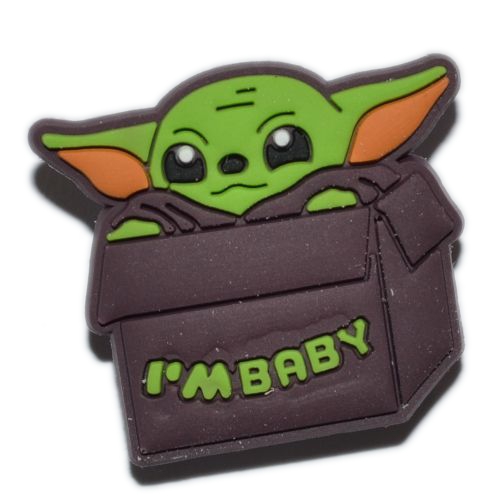 

Bajki - Przypinka do Crocs - Baby Yoda - 3210