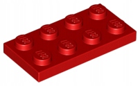 

Lego 3020 Płytka 2x4 czerwona Nowa (1g)