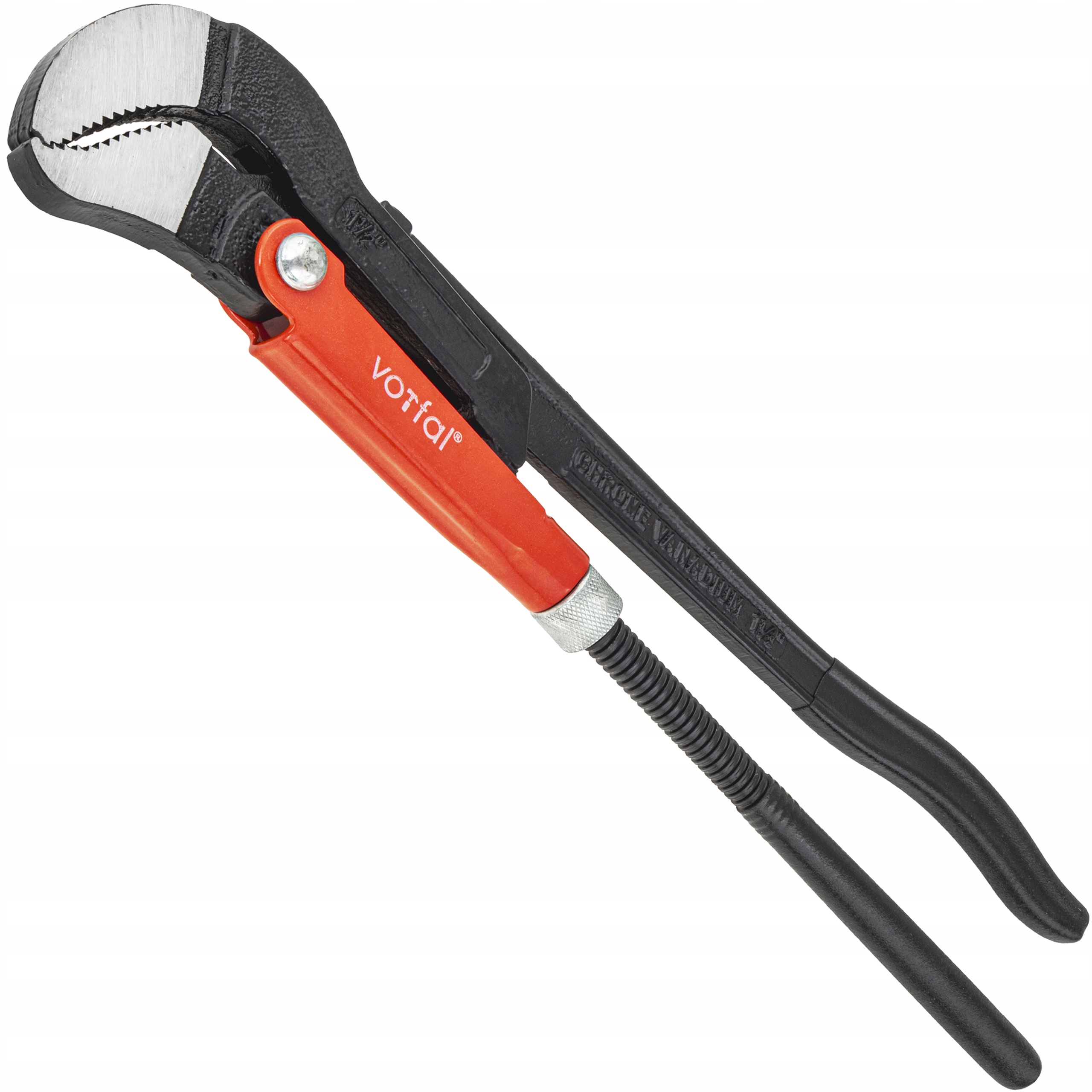 Klucz Nastawny Hydrauliczny Szczypce Żabka Cęgi Do Rur 1/5'' 420 MM-Zdjęcie-0