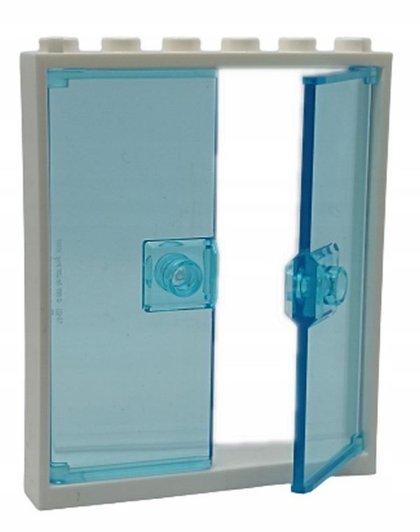 

Lego Rama Biały Drzwi Niebieski 1x6x6 42205 80683