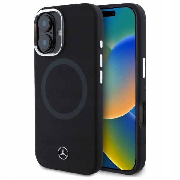 Mercedes MEHMP16S23SUTTK iPhone 16 6.1" černý/black hardcase Silicone To