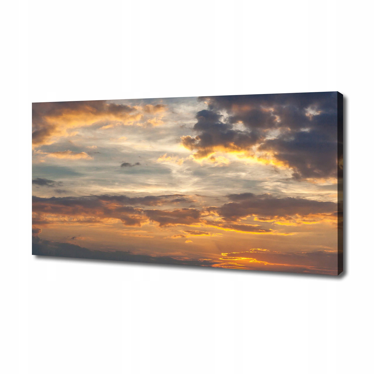 

Foto obraz na płótnie Zachód słońca 140x70 cm