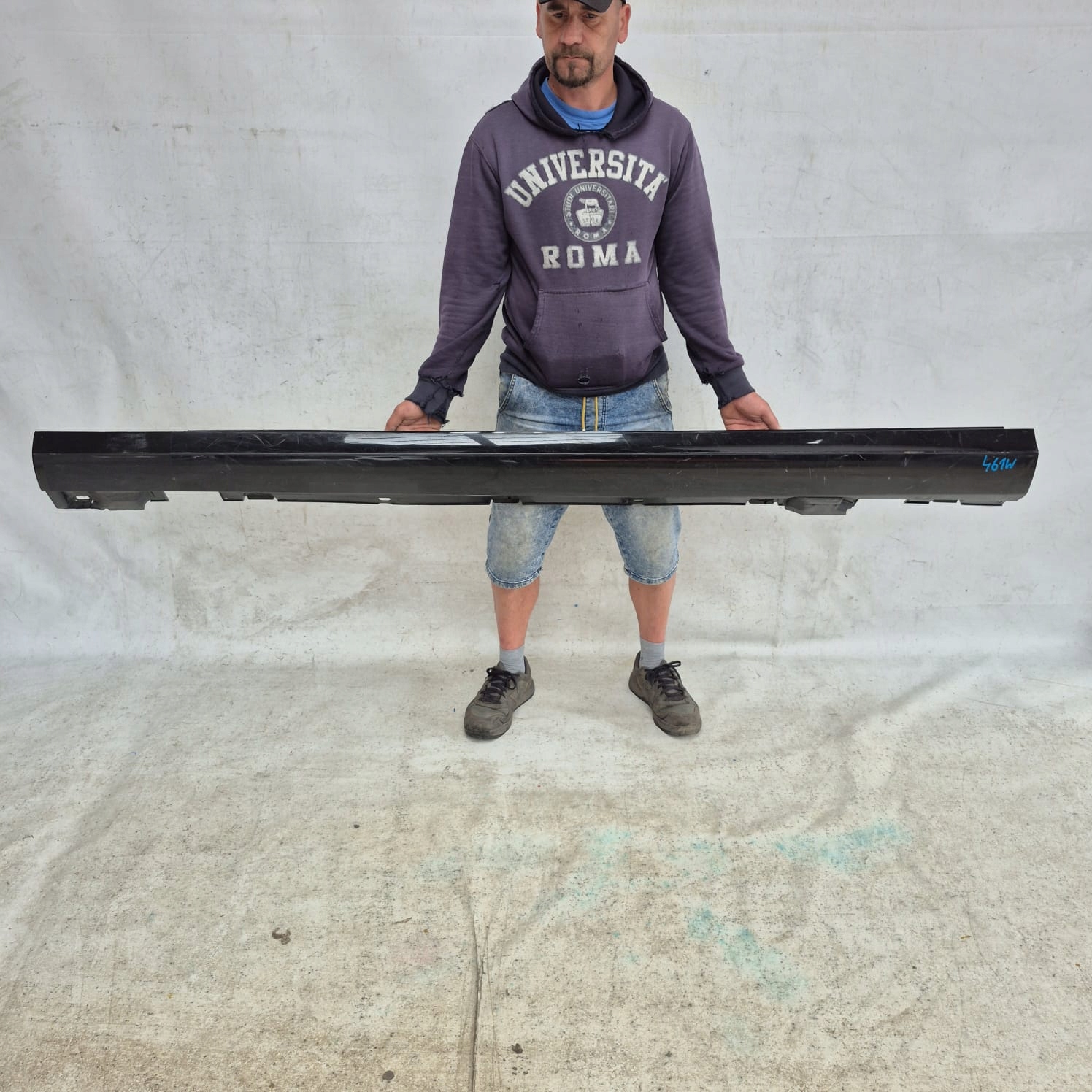 MERCEDES E-KLASA W213 AMG 16-23 threshold left moulding threshold left