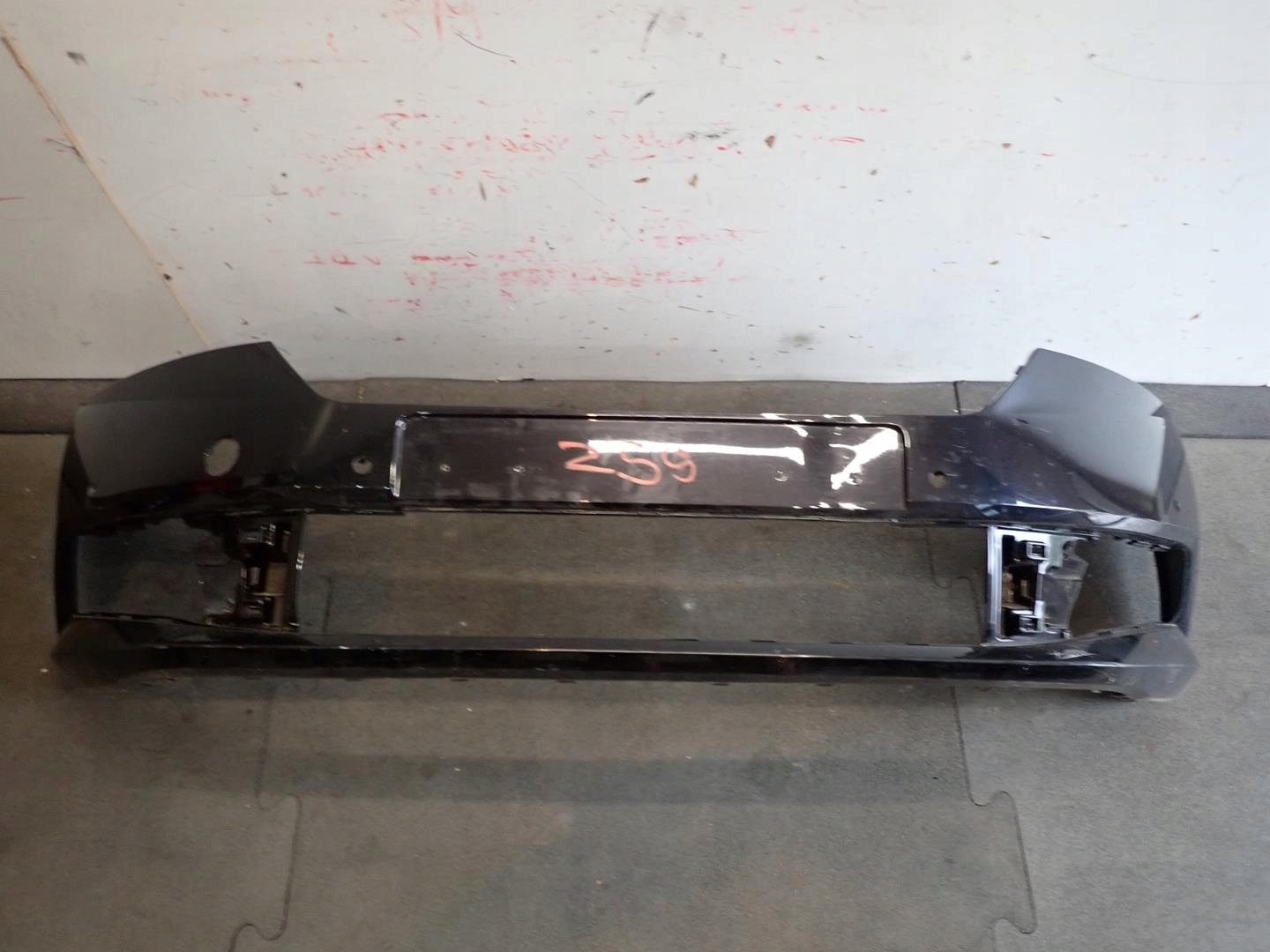 bumper front front SKODA FABIA III LIFT 2018