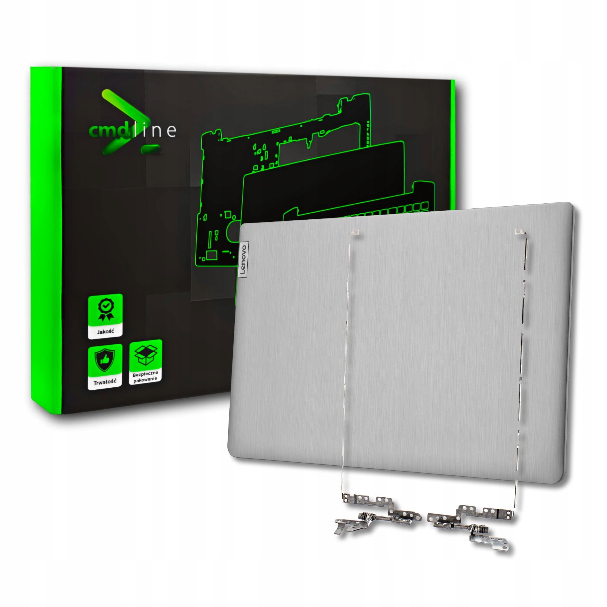 Klapa Matrycy Zawiasy Do Lenovo Ideapad 3-15ADA6 3-15ALC6 3-15ITL6 Grey