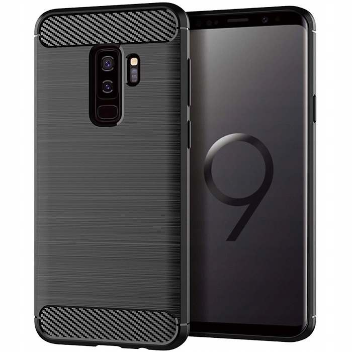 

Etui do Galaxy S9+ Plus, Karbon Obudowa Plecki
