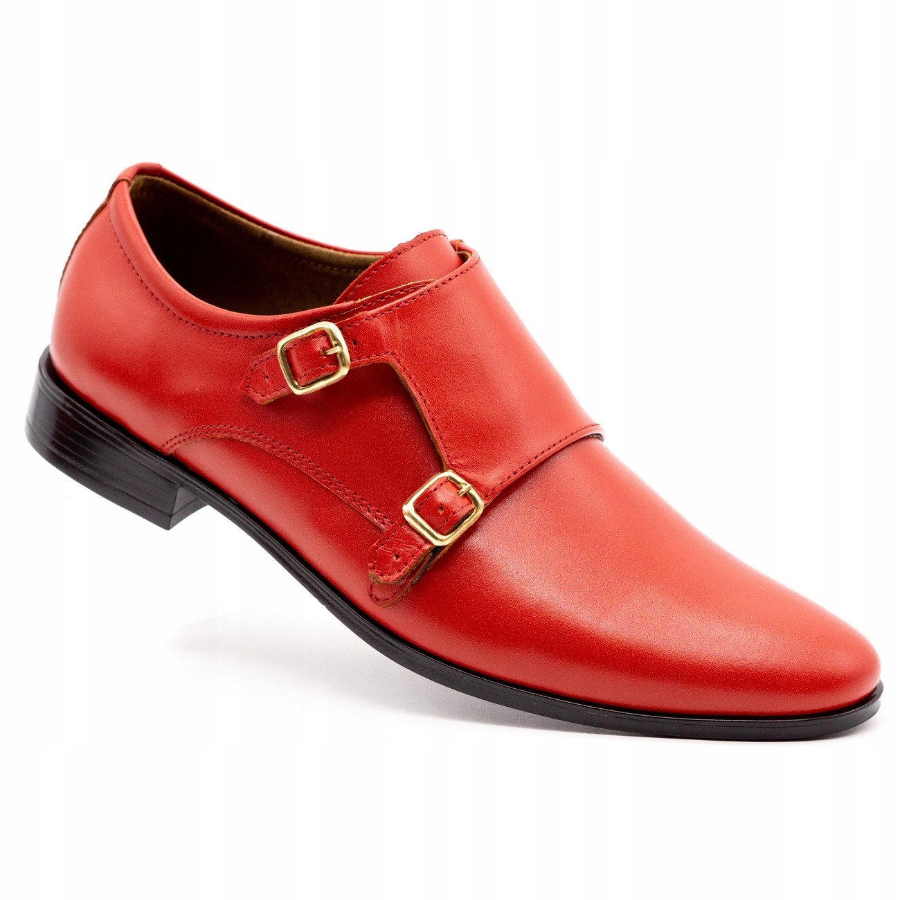 

Buty Wizytowe Monki Skórzane 287LU Czerwony 38