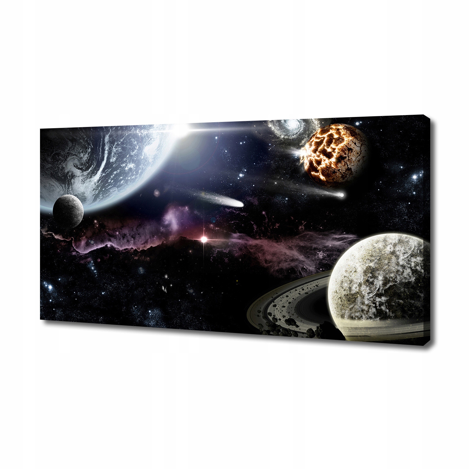 

Foto obraz canvas na ścianę Galaktyka 140x70 cm