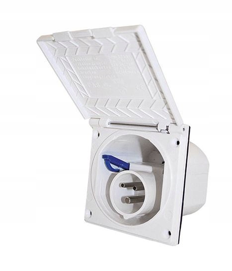 GNIAZDO ELEKTRYCZNE PORTOWE JACHTOWE CEE 230V-16A