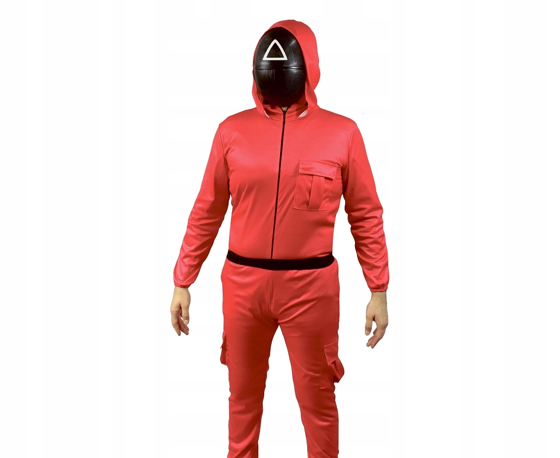 Kostým Hra s barvami, Červená Trojúhelník vel 56