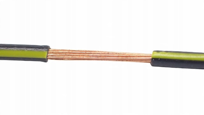 

Przewód Kabel Flry-b 1x0,5mm Czarno Żółty 10m