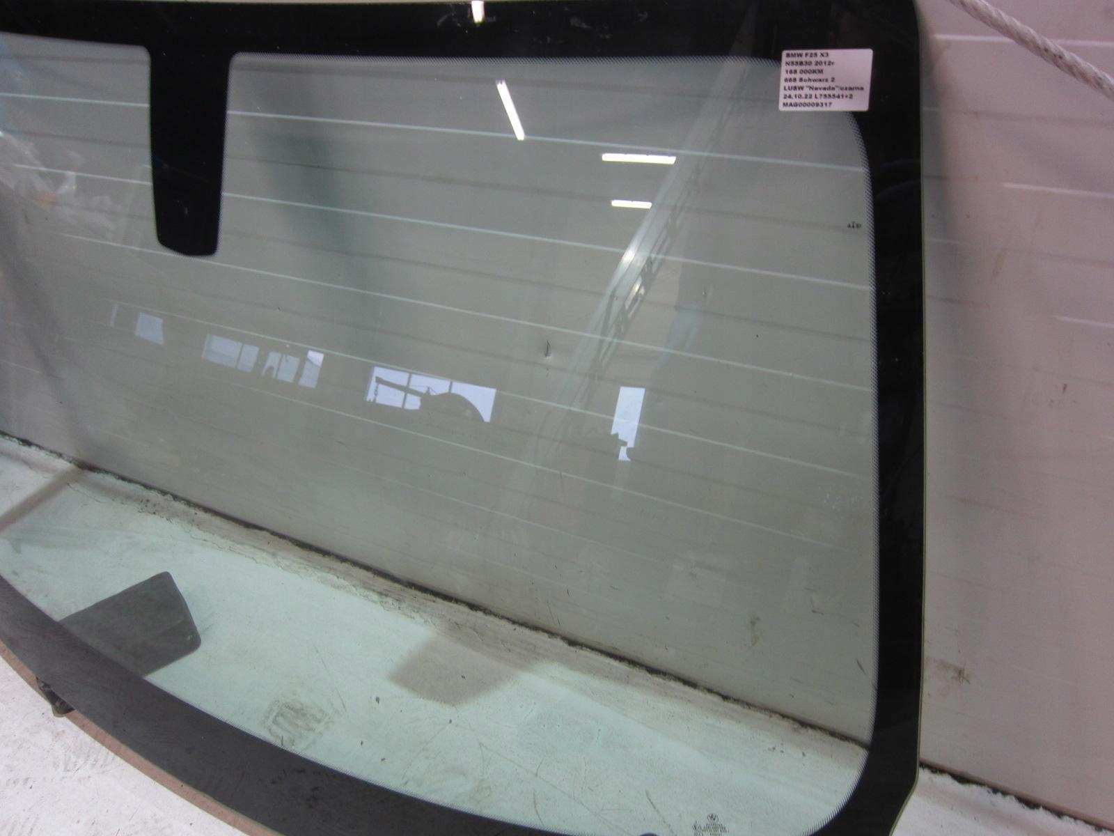BMW X3 F25 N55 window front front
