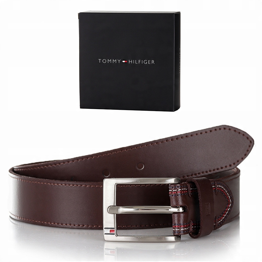 

Pasek Tommy Hilfiger 46003001001 42/105 Brązowy
