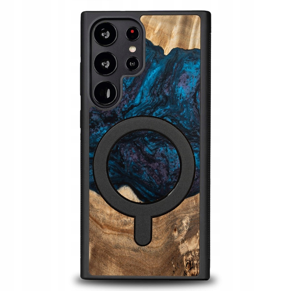 Pouzdro Bewood Unique pro Samsung Galaxy S23 Ultra Planets Neptun s MagSafe