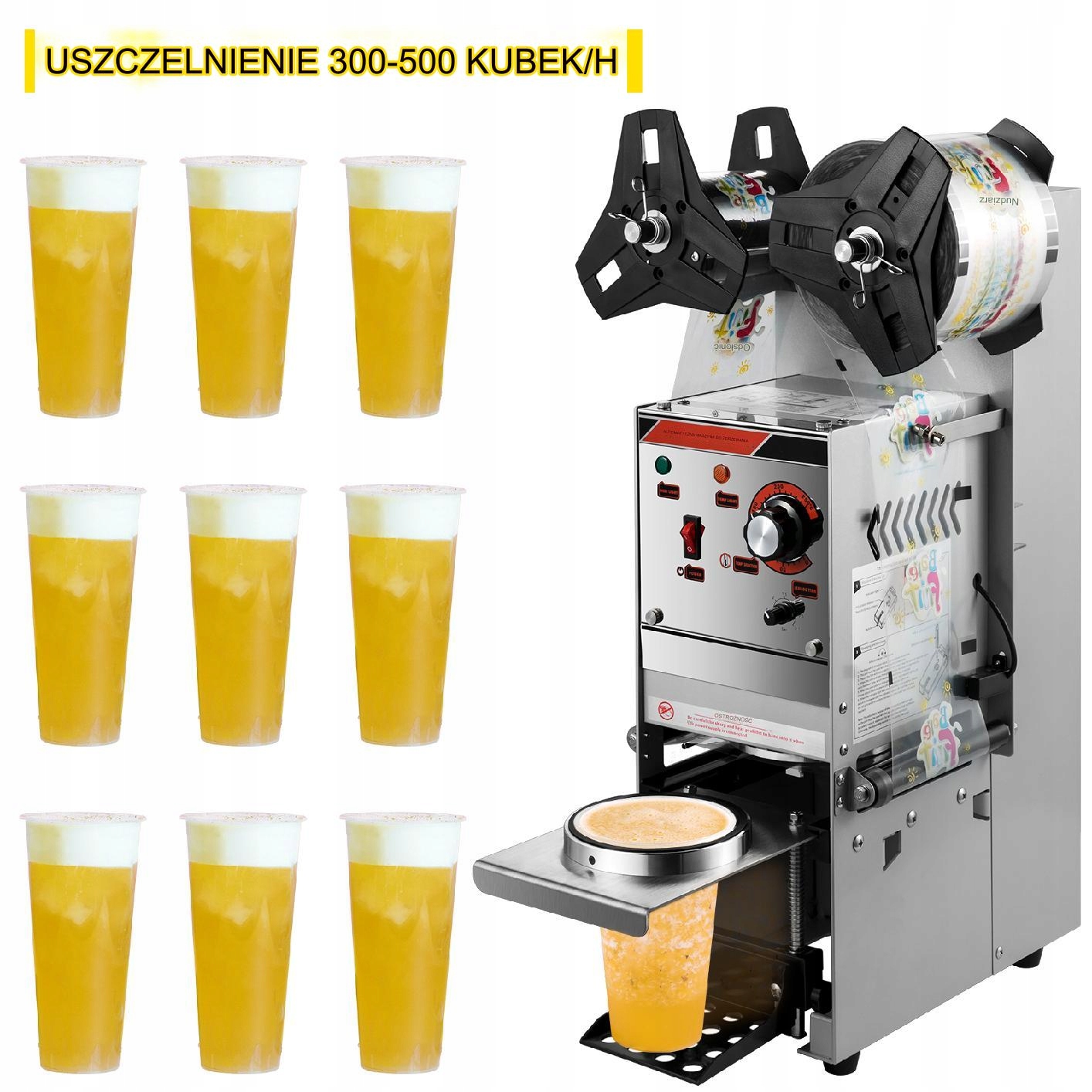 Komercyjna zgrzewarka do kubków Model zgrzewarka do kubków