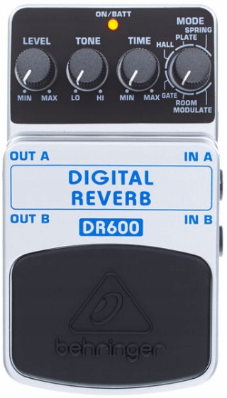 Efekt gitarowy Behringer DR600 Digital Reverb Przeznaczenie gitara elektryczna