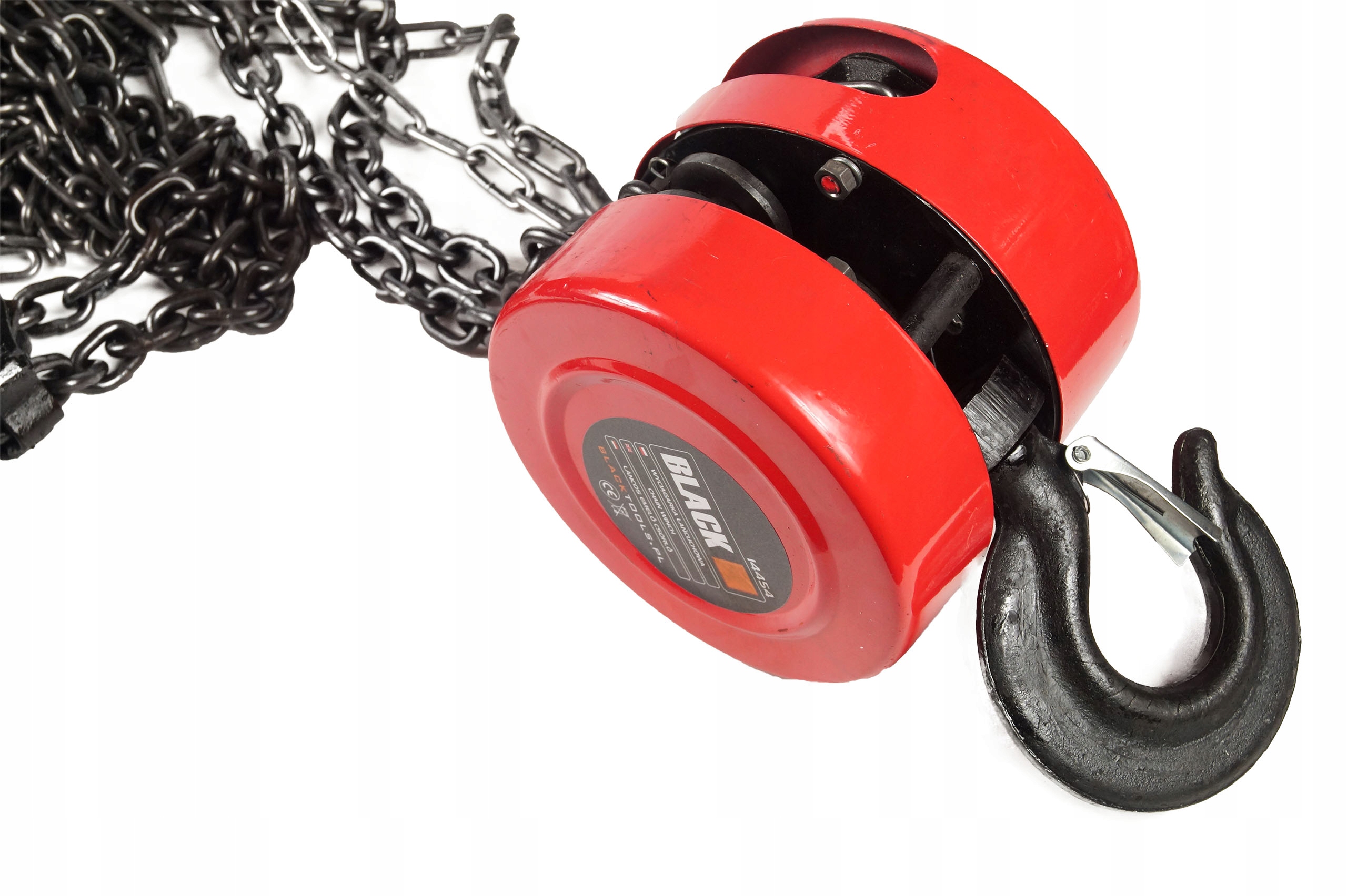 WYCIĄGARKA WCIĄGARKA ŁAŃCUCHOWA RĘCZNA 2,5M 2T Marka Black