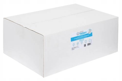 Levně Papírový ručník skládaný Zz Hygotrendy, 2 vrstvy, bílý, 3000 ks