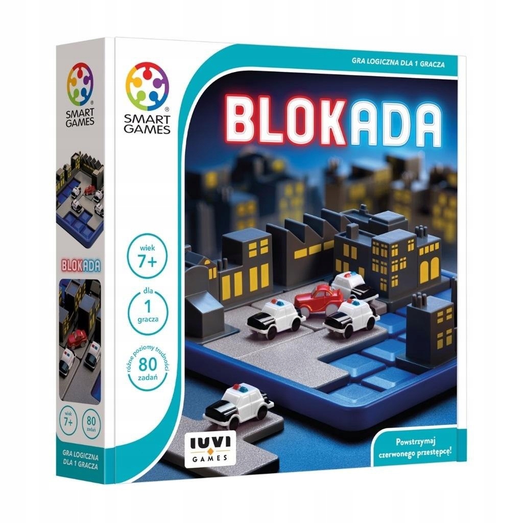 IUVI Games Blokada SMART GAMES DLA ZRĘCZNOŚCIOWA DLA DZIECI LOGICZNA PL