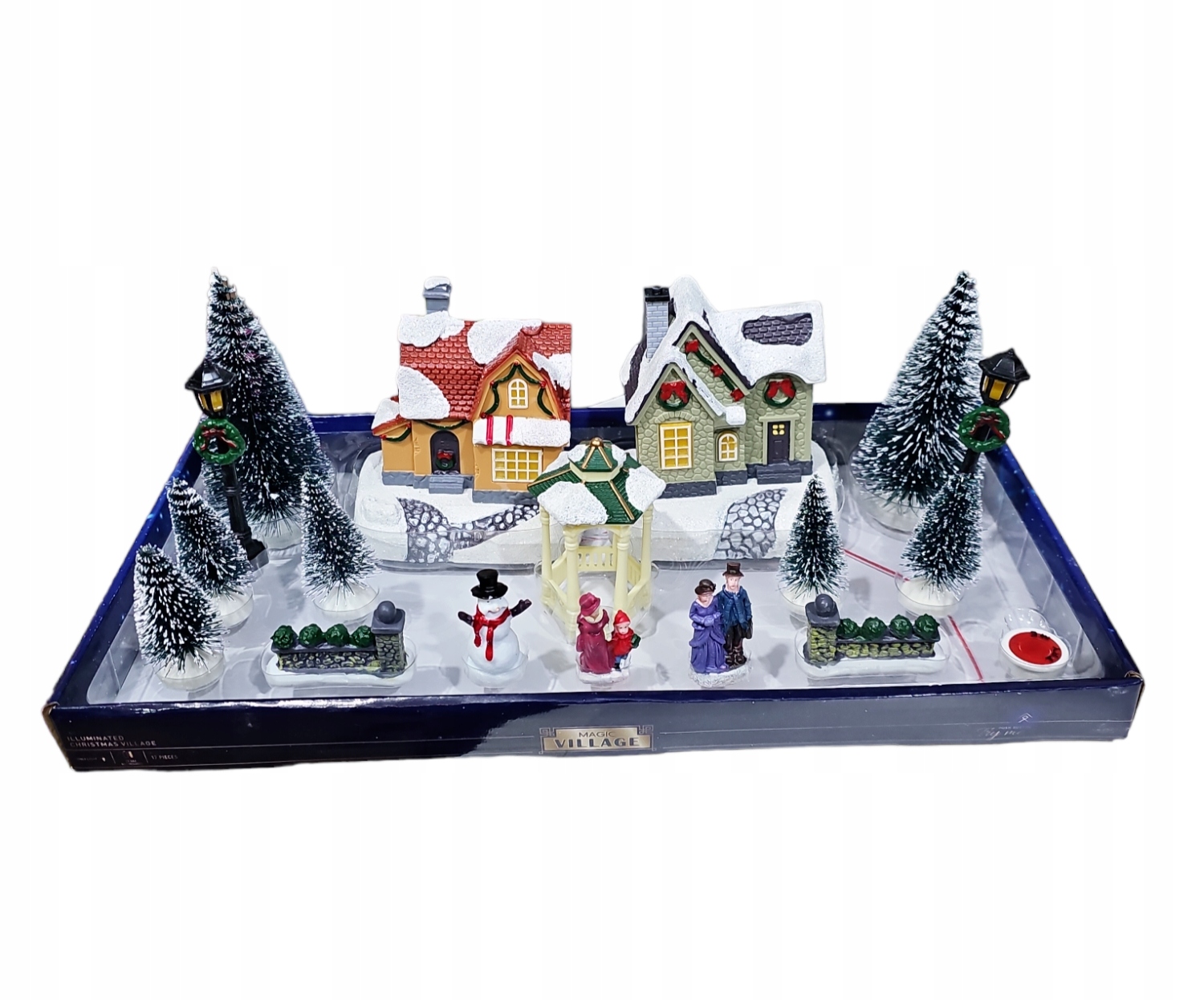 Wioska świąteczna Magic Village z oświetleniem LED Wysokość produktu 15 cm
