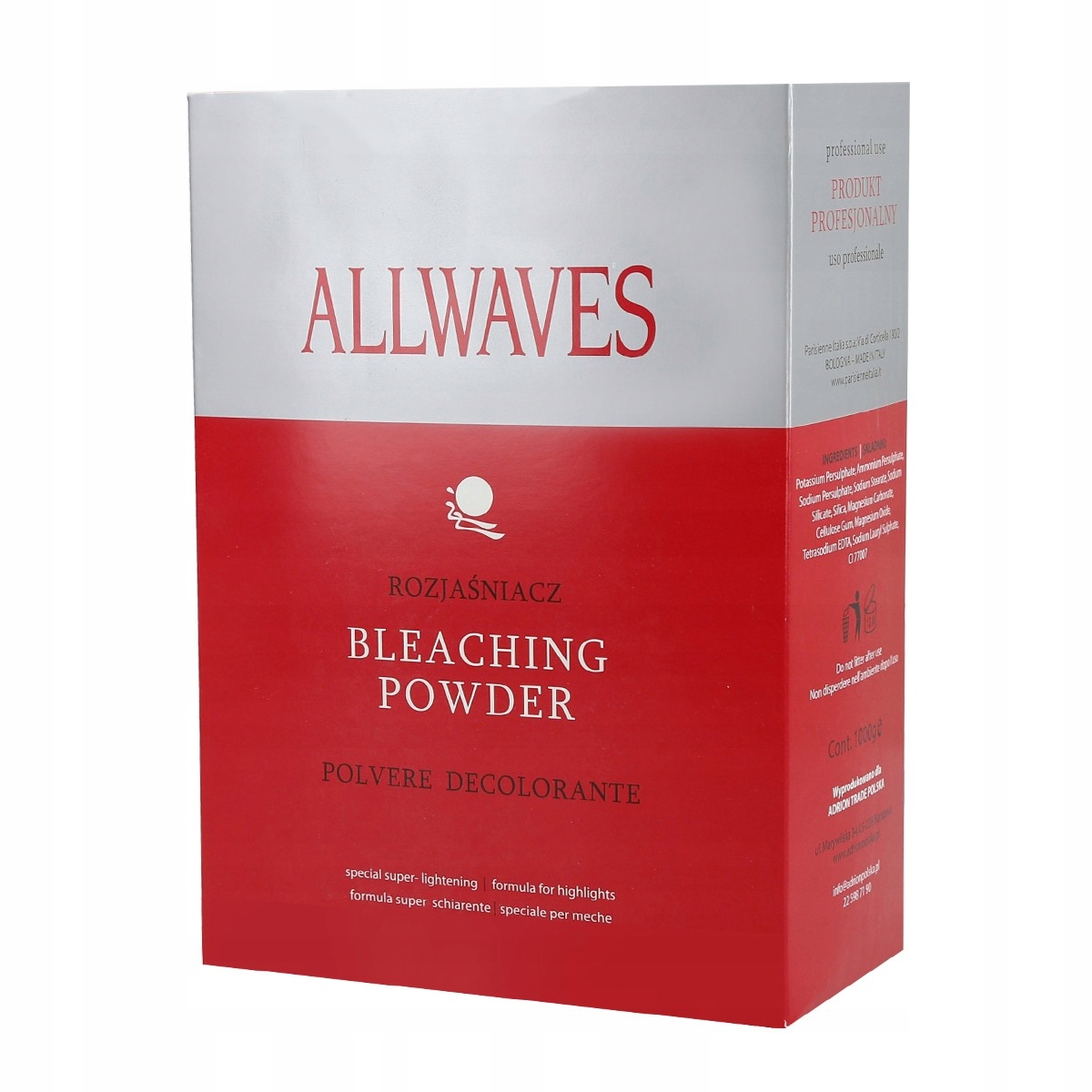 

Allwaves rozjaśniacz powder 1000g,