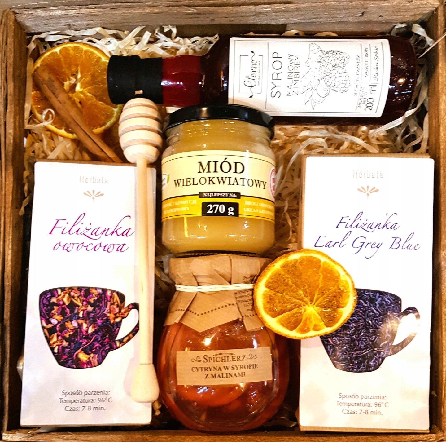 Levně Dárek Citron Medový Sirup