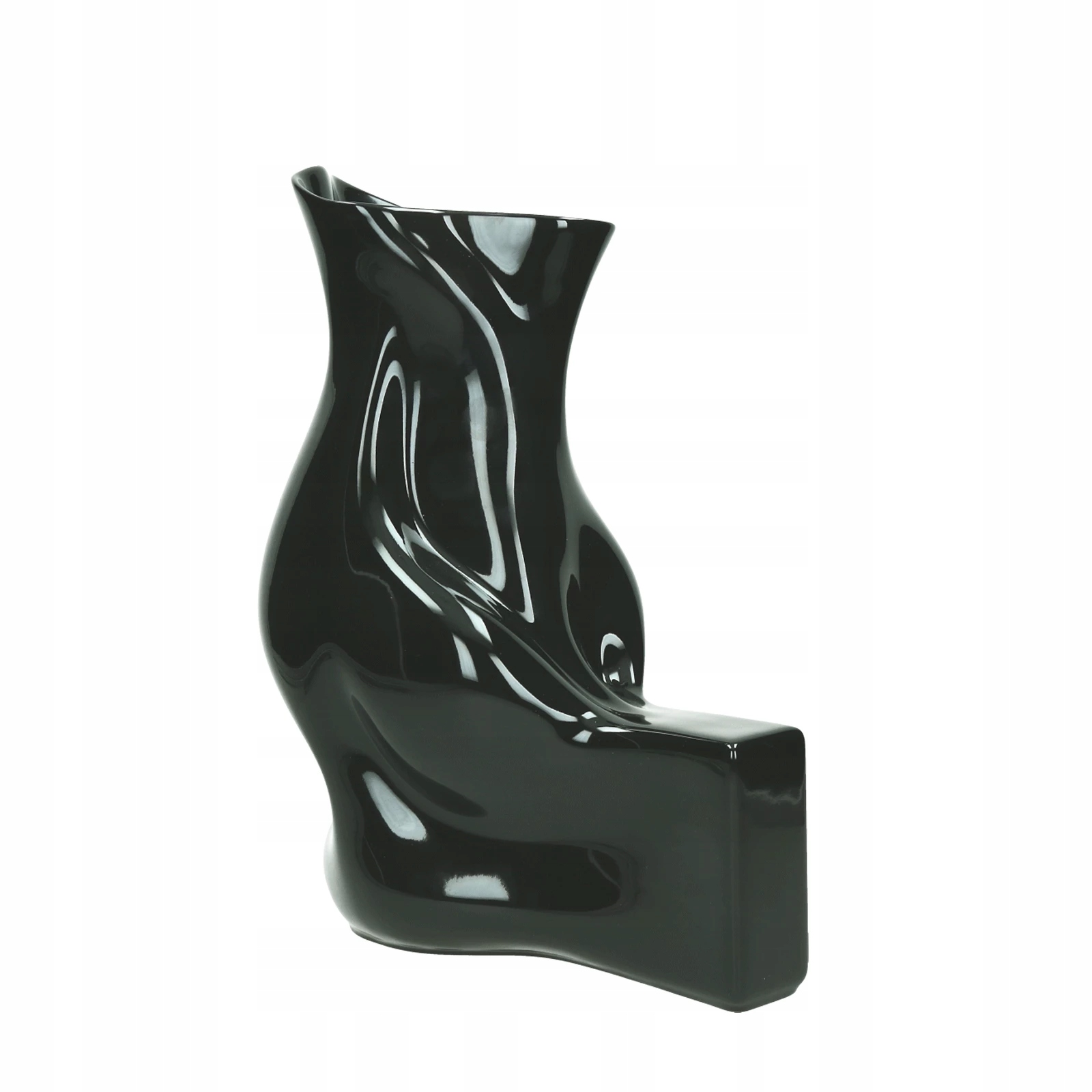 Váza 29 cm Blown čierna