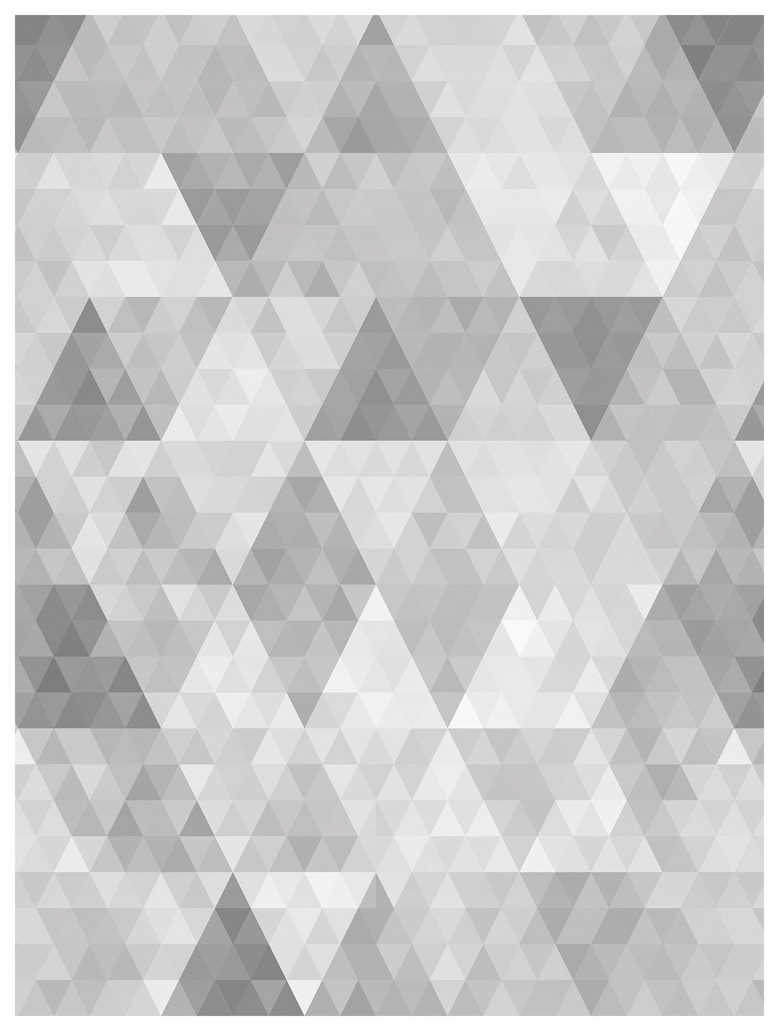 Vliesová fototapeta Geometrické trojúhelníky a kosočtverce šedá 206x275 lepidlo