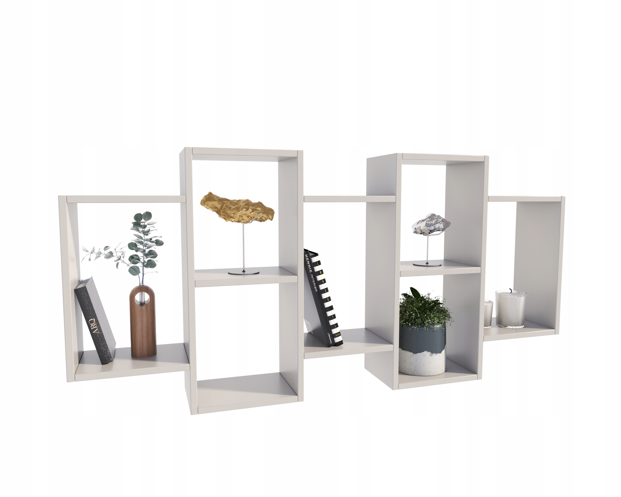 Závěsná police Kaszmir Závěsný Nástěnný Regál Polo Bis nástěnná police 147 cm