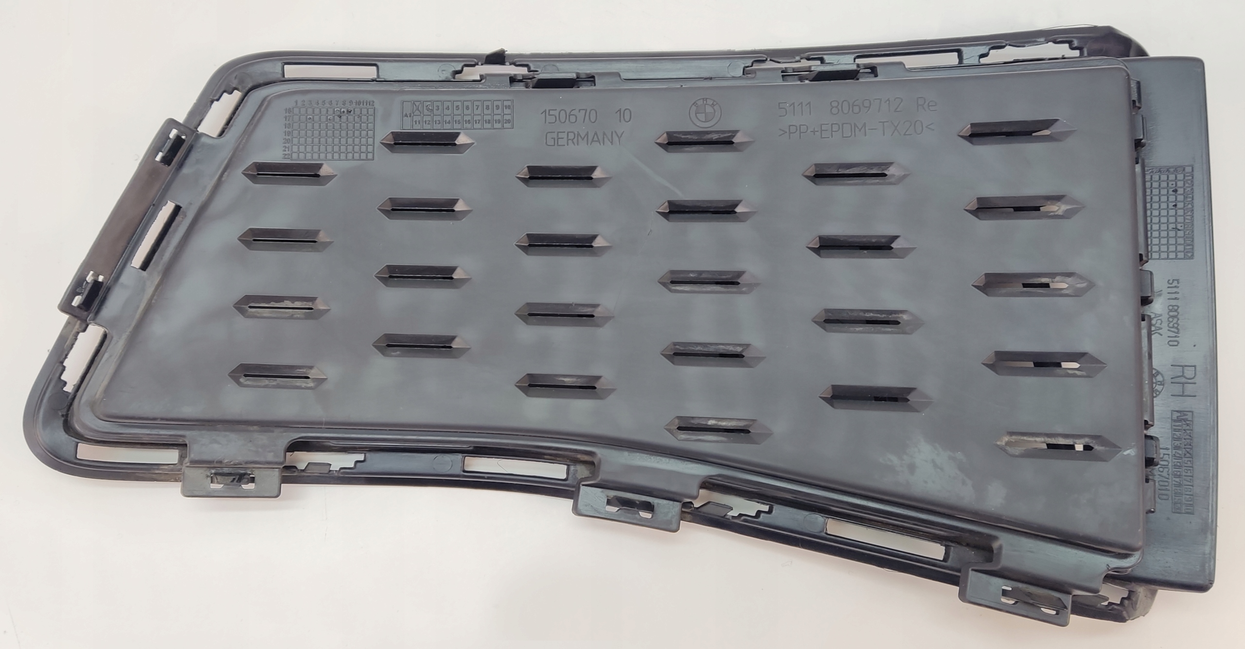 Lüftungsgitter Luftdüse Ausströmer BMW G32 51118069712 rechts