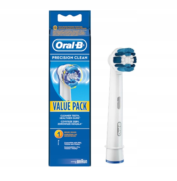 

1x Oryginalna Końcówka Oral-b Precision Clean 29%