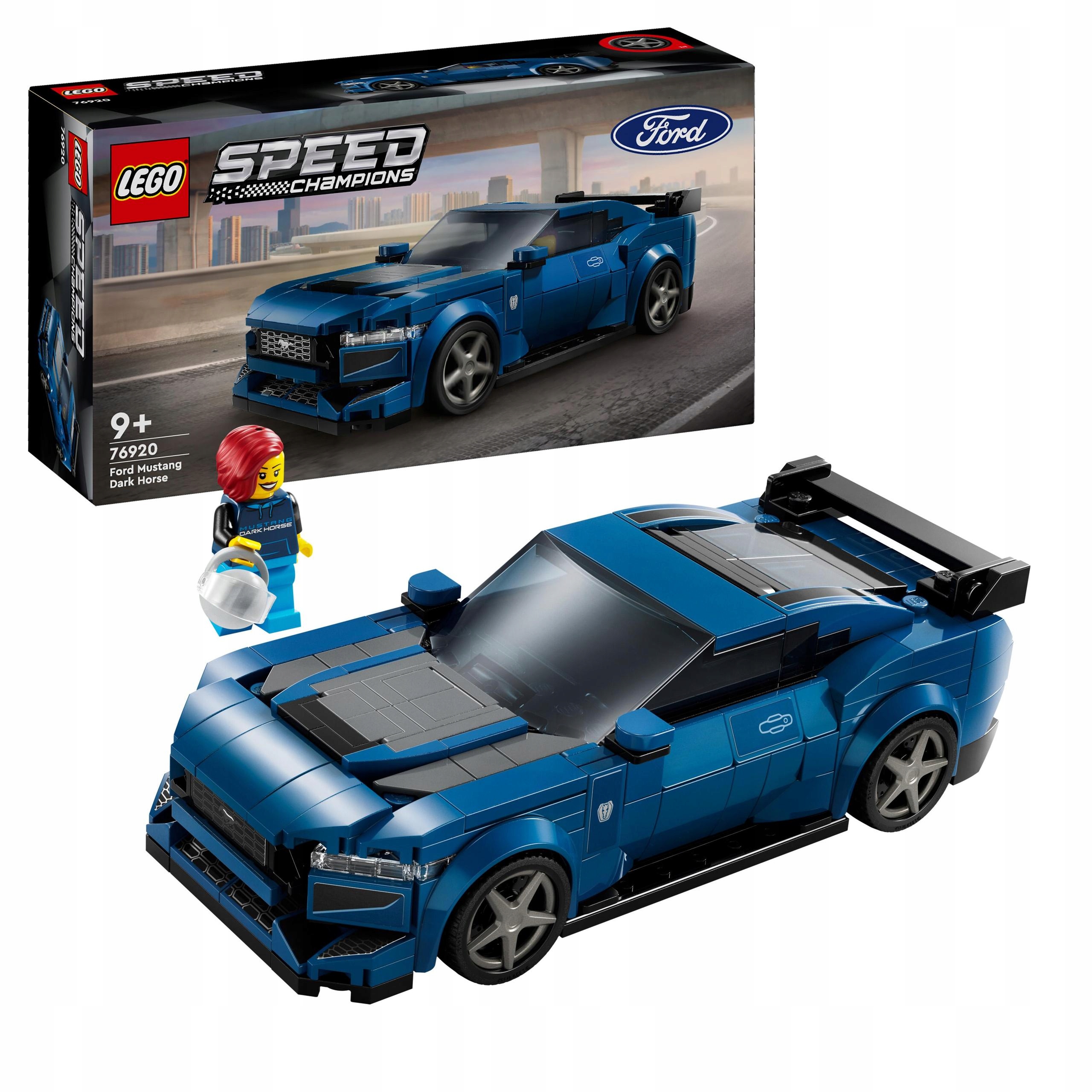 Auto Lego Speed Champions Auto Ford Mustang Dark Horse dárek
