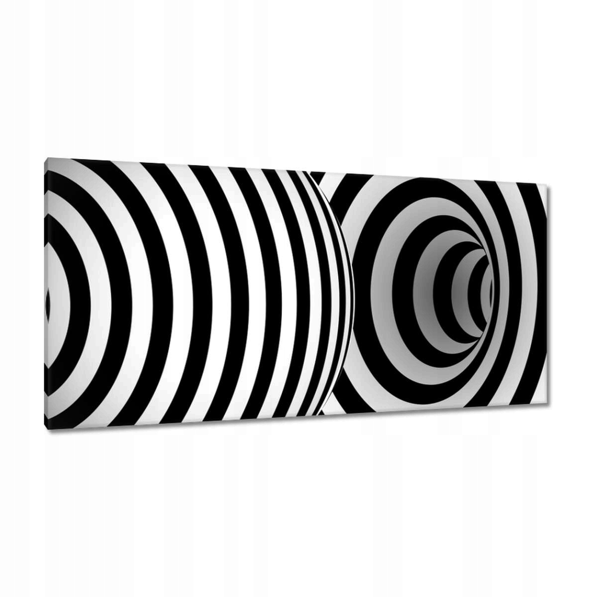 Obrazy 115x55 Abstrackja černobílá