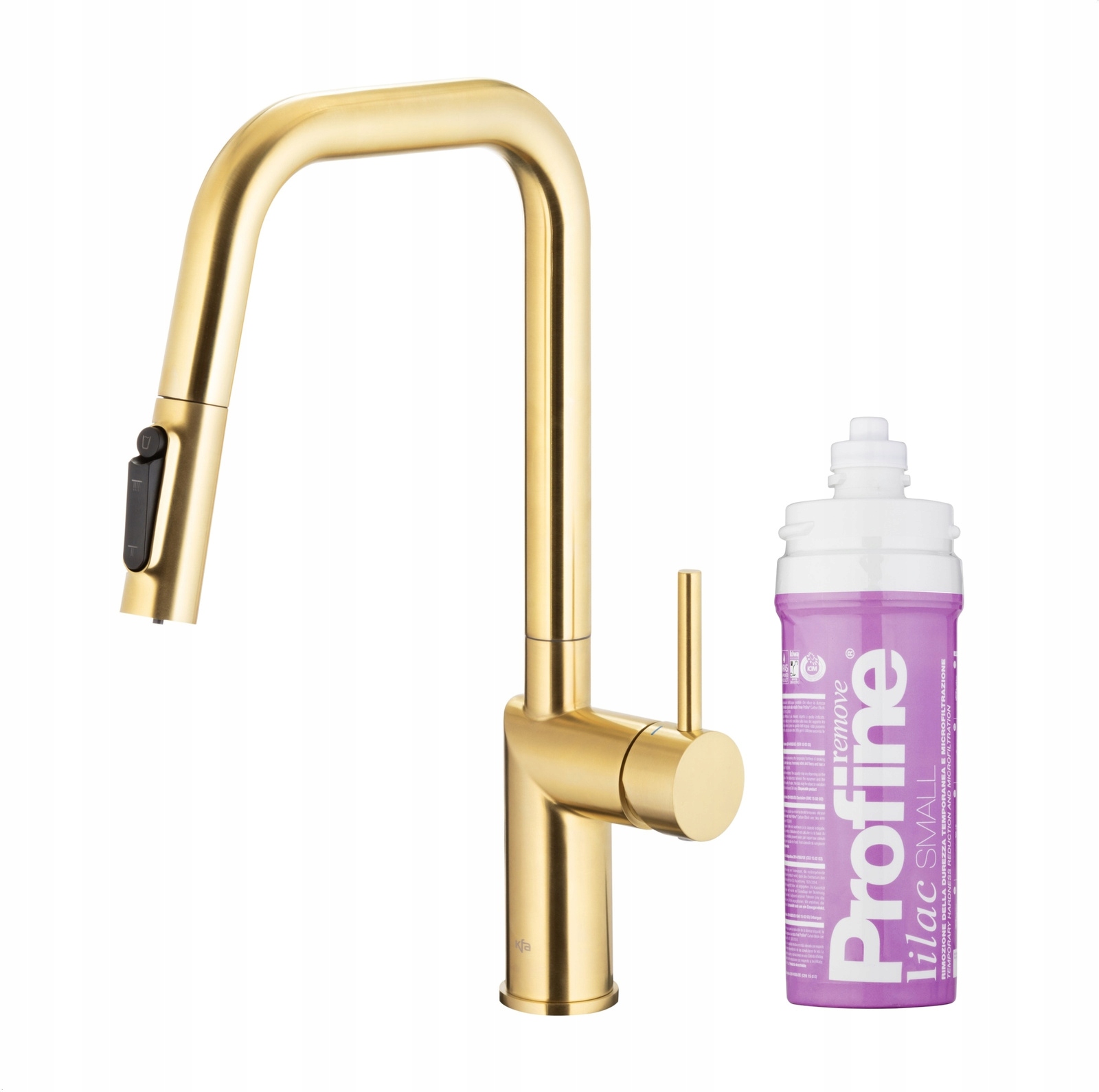 Kfa Kuchynská Batéria Duero Pure Style Profine Lilac S, Brúsené Svetlé Zlato