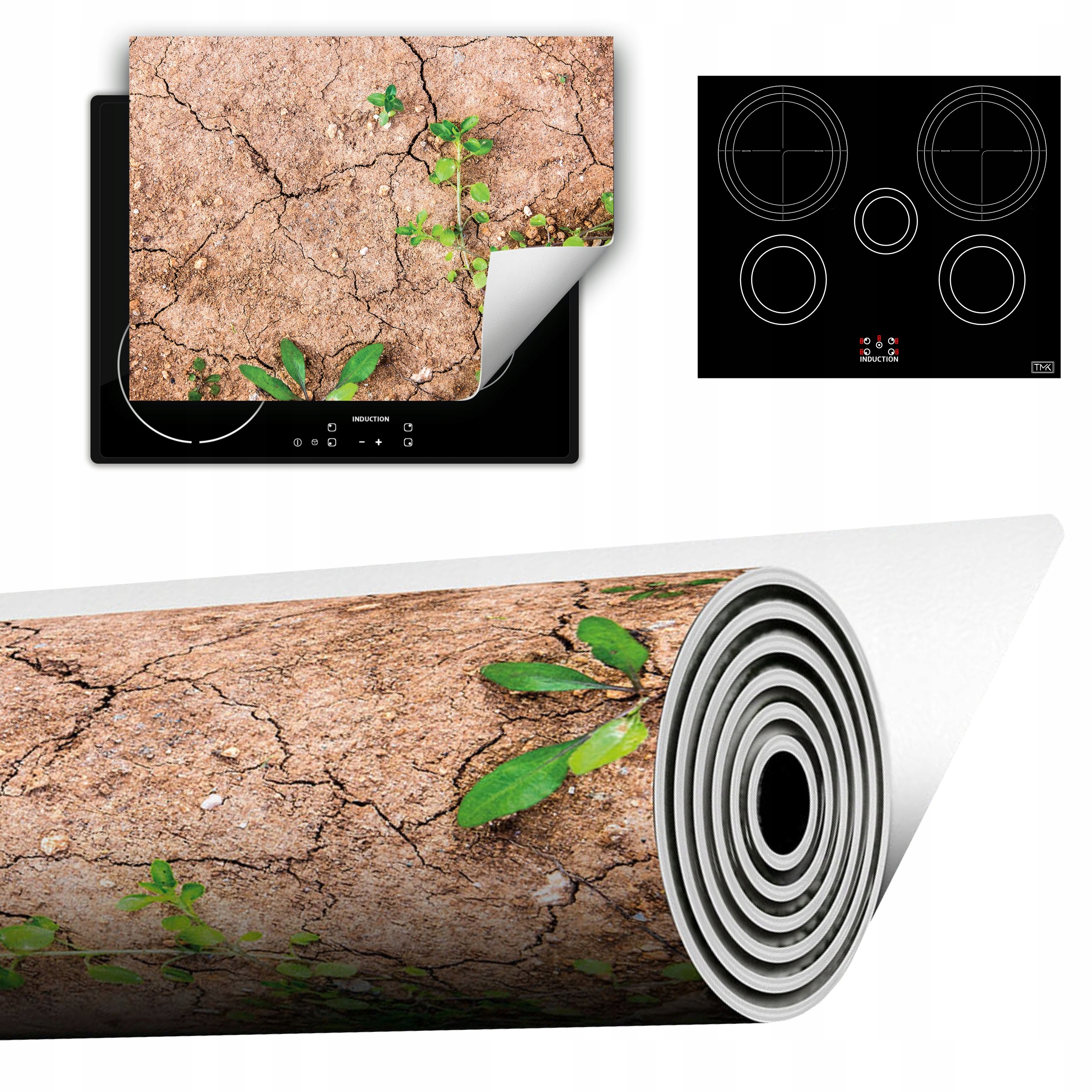 Vinylová Podložka Do Kuchyně Více Místa 70x52 Země – objekt
