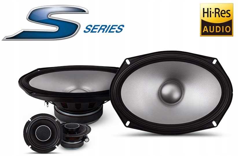 ALPINE S2-S69C 6"x9" 2-DROŻNE IDEALNY ZESTAW DO JEEP CHRYSLER DODGE I LEXUS Stan opakowania oryginalne