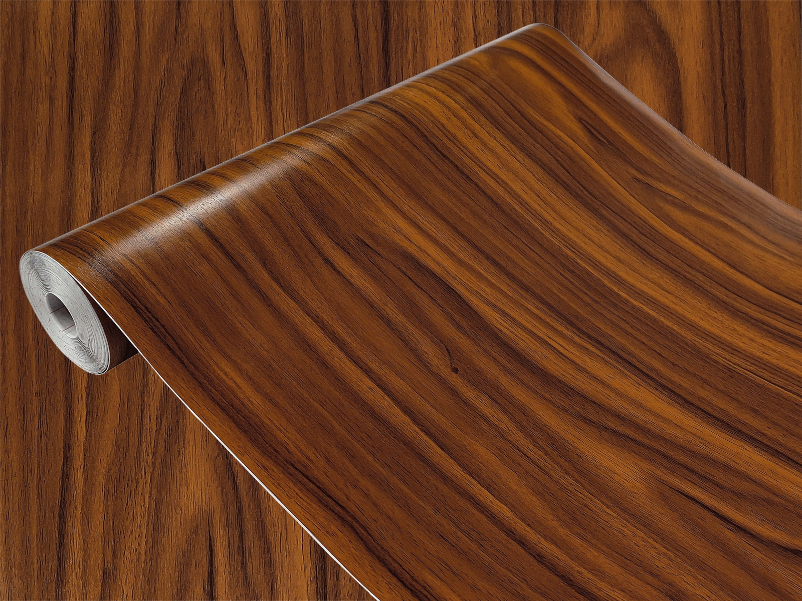 Samolepicí dýha na dveře a desku Kuchyňský nábytek Fólie Pvc Ořech 90 cm