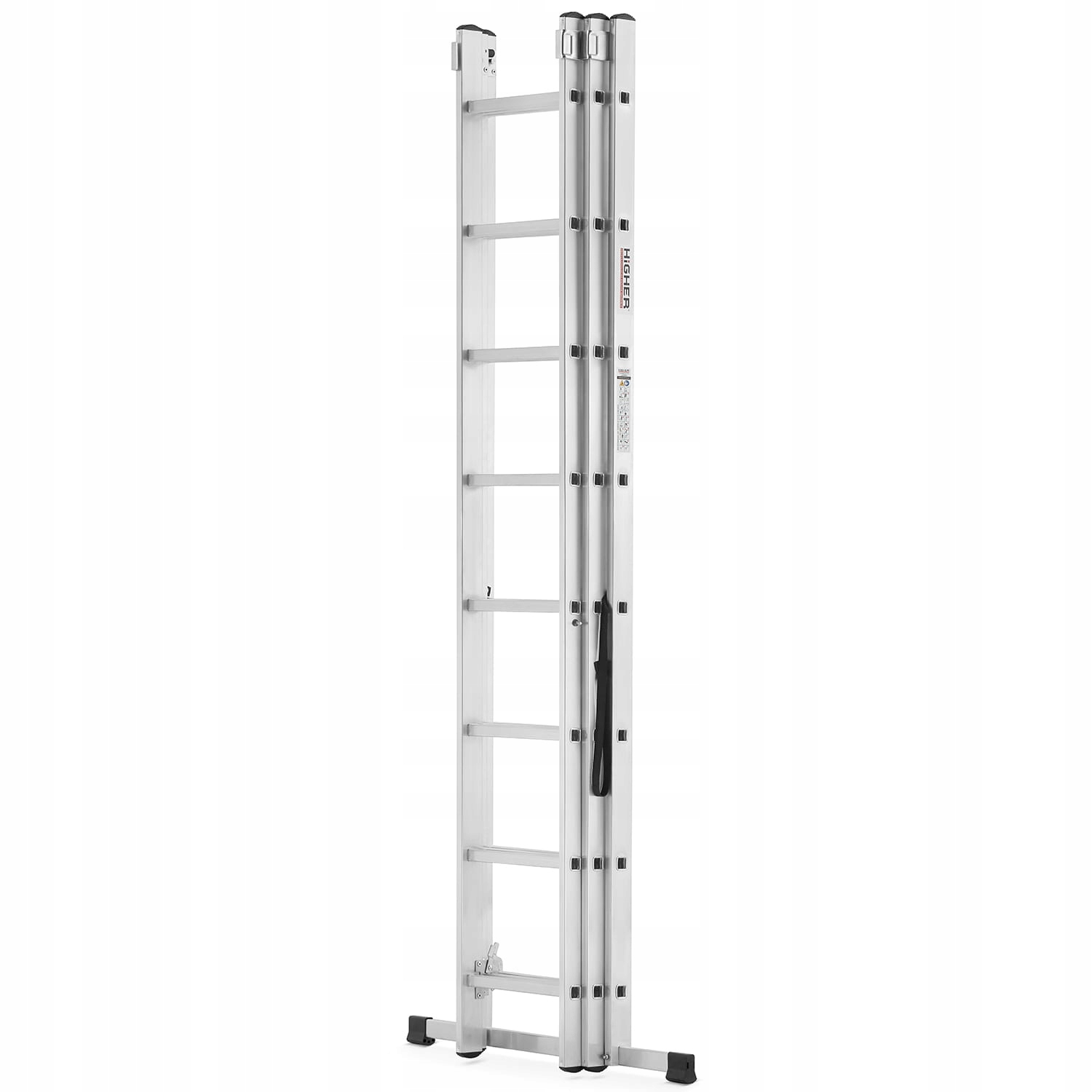 Drabina aluminiowa wielofunkcyjna z adaptacją na schody 3x8 HIGHER 150kg — 13