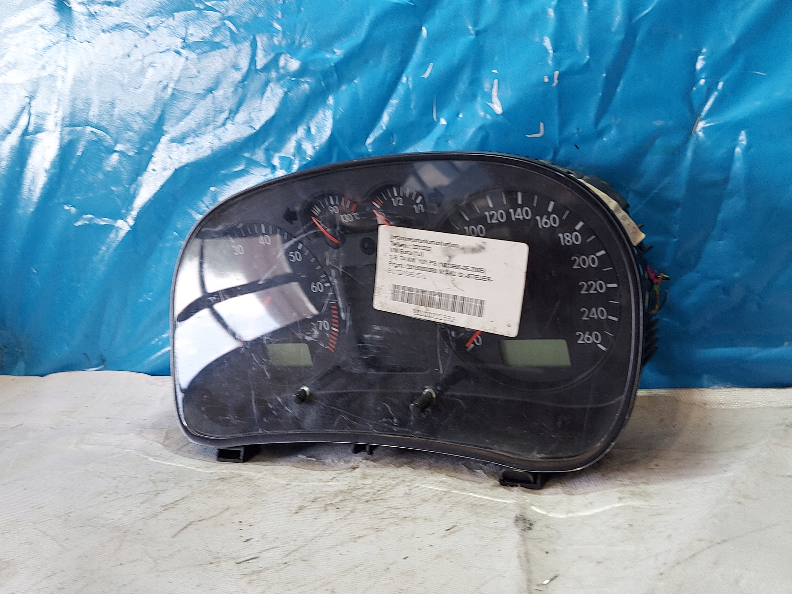 dials clock VW BORA 1.6 B 1J0919861D