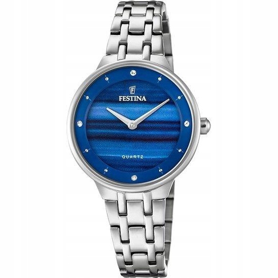 Dámské hodinky Festina F20600-A Zirkony stříbrné