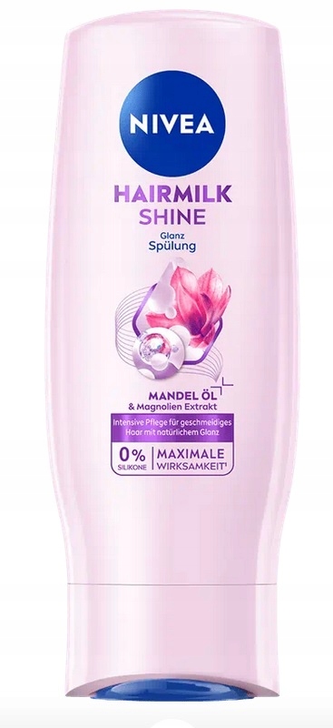 Nivea Natural Shine Nabłyszczająca odżywka do włosów z Niemiec Dw 02.2028r