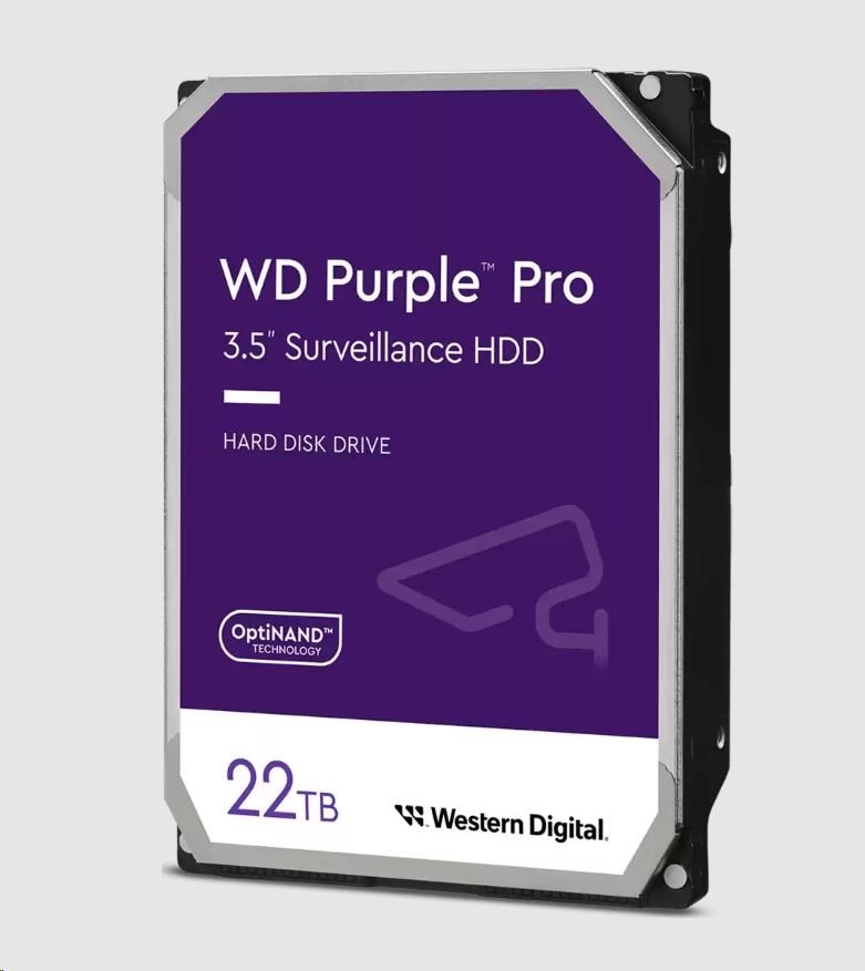 Wd Purple Pro WD221PURP 22TB, Sata III 3.5", 512MB 7200RPM, 265MB/ s, …