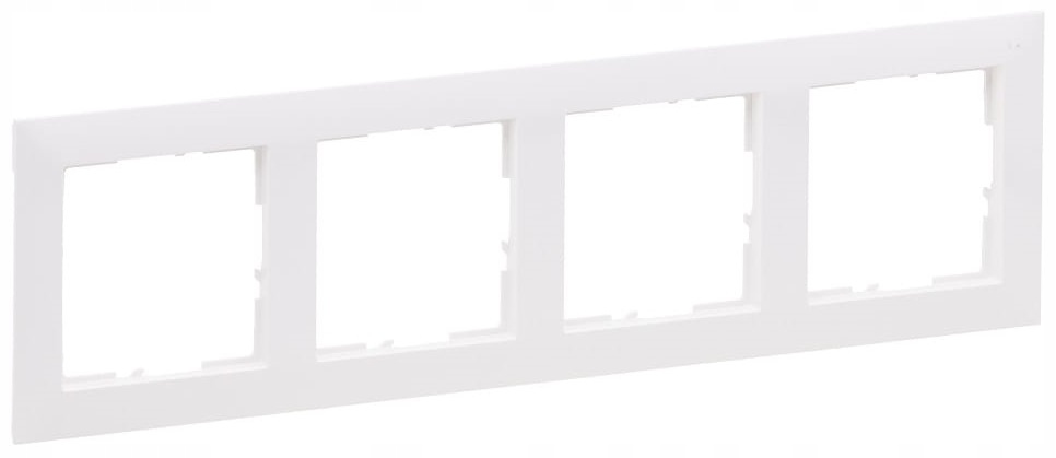 

SUNO2 Ramka czterokrotna biała 721504