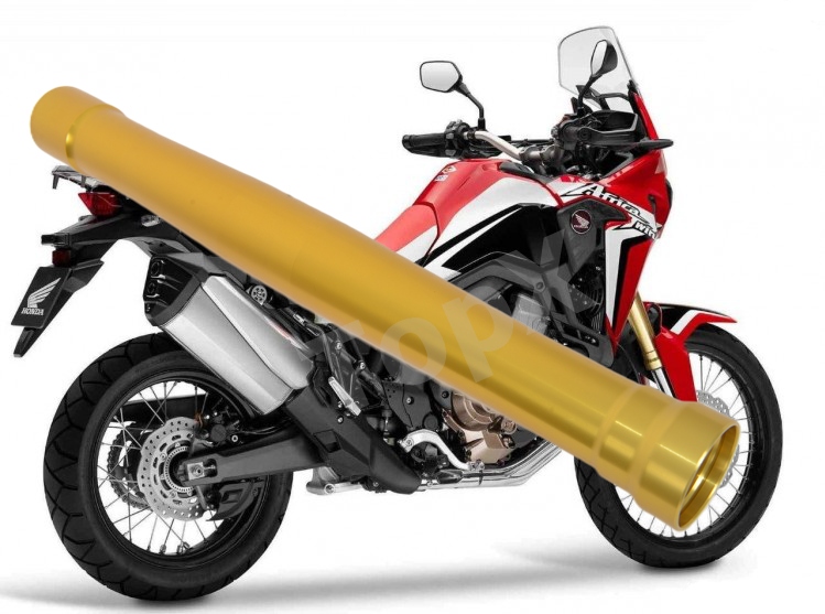 TopX Holení Trubka laga Odpružení Honda Crf 1000 L Arica Twin 16+ 1 Ks