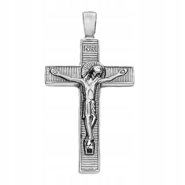 Stříbrný křížek ryzost 925 s Ježíšem Kristem