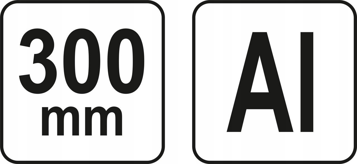 KĄTOWNIK STOLARSKI BUDOWLANY Ciesielski 300mm Szerokość 1 mm