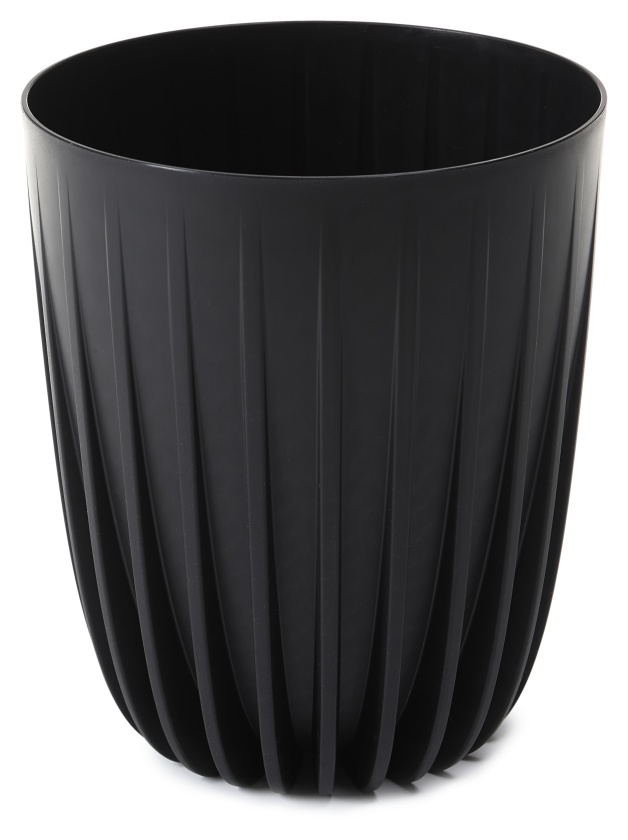 

Doniczka Mira Eco Recycled fi 250 czarny Lamela