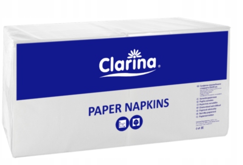 

Clarina Serwetki Gastronomiczne składane 33/400