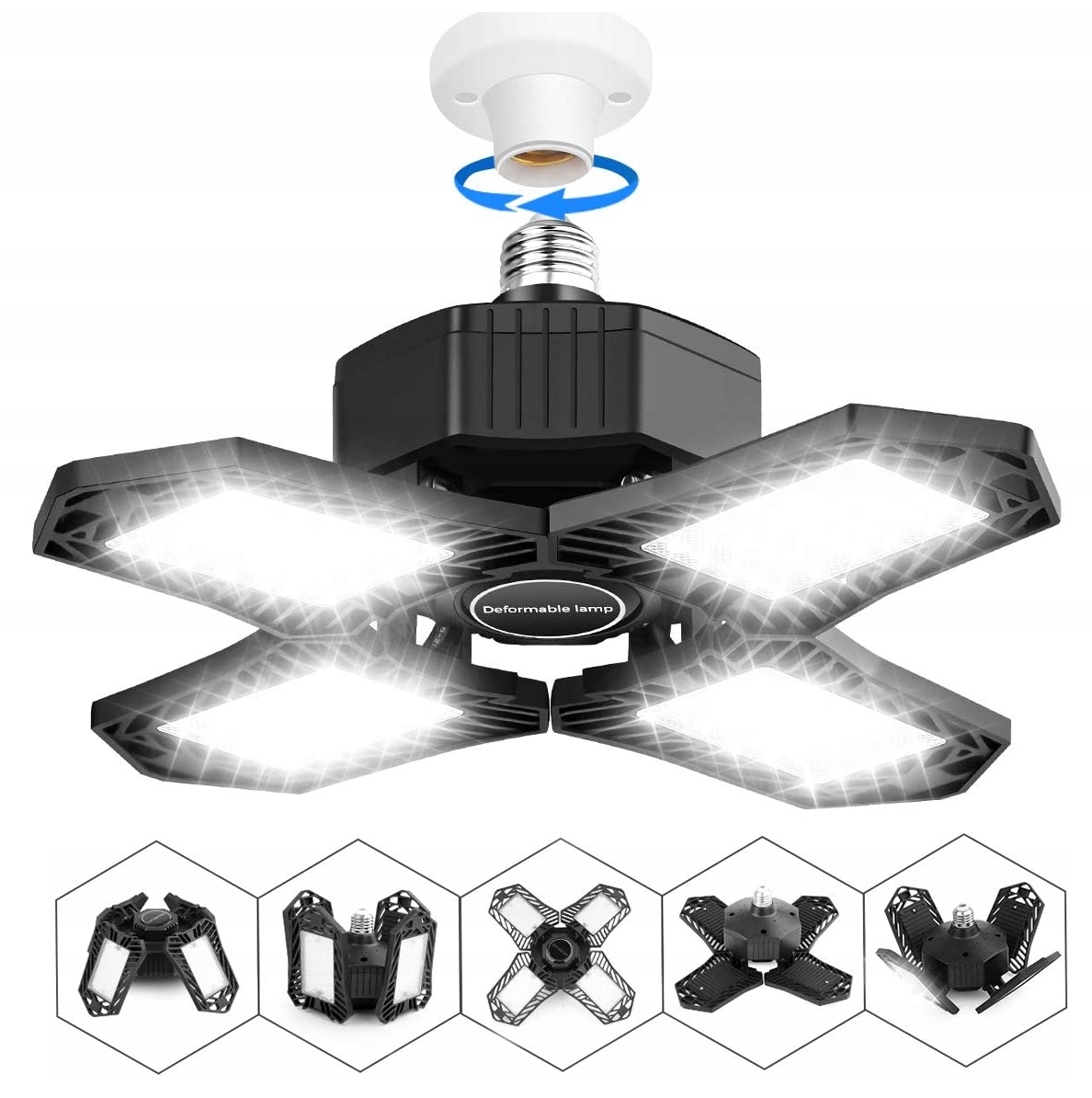 

Żarówka Led Lampa Warsztatowa Robocza E27 60W