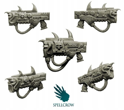 Karabin soniczny Space Marines Chaosu 5 szt.